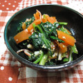 どれみ０８'s cooksnap of when they made ほうれん草とカニかまの中華和え.