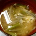 ケンチャナヨ～'s cooksnap of when they made 簡単！ニラ玉もやしのお味噌汁.