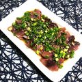 ドラエミ's cooksnap of when they made 薬味たっぷり☆かつおのぽん酢がけ.
