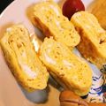 ランドセル餅's cooksnap of when they made 卵1つで、甘～いお弁当卵焼き☆.