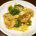 東伊豆釣りcrew's cooksnap of when they made ご飯もすすむ♡豚バラえびブロッコリー炒め.