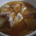 peachpies's cooksnap of when they made アコ(キジハタ)のあら汁.