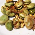 菜の花ととんぼ's cooksnap of when they made そら豆＊カシューナッツのベーコン炒め.