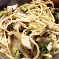 ☆reえり☆'s cooksnap of when they made 鶏肉の和風スパゲティ.