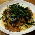 クック7RK4JC☆'s cooksnap of when they made 簡単&激ウマ！梅シソ納豆パスタ.