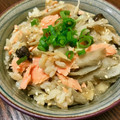 ☆さぶ☆☆'s cooksnap of when they made 鮭ときのこの味噌バター炊き込みご飯.