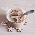 アクセル☆'s cooksnap of when they made 自分だけ低脂肪のカフェオレ.