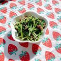 あやちん０８１６'s cooksnap of when they made 豆苗と鶏ひき肉の塩麹炒め.