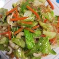 pucyipan's cooksnap of when they made キャベツと春雨の炒め物.