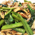Yayo_0210's cooksnap of when they made つるむらさきと豚肉の牡蠣油炒め。.