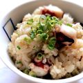 hiroerico's cooksnap of when they made めんつゆ使用☆タコの混ぜご飯.