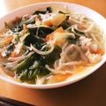 ❁雨空珈琲❁'s cooksnap of when they made 野菜たっぷり中華風にゅうめん.