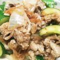 のんびりのんchan's cooksnap of when they made 牛バラ肉とキュウリのオイスターソース炒め.