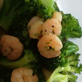 クックA4U5YO☆'s cooksnap of when they made エビとブロッコリーの胡椒炒め.