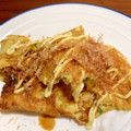 sayakka's cooksnap of when they made たこ焼き粉DEとろっとろチーズ納豆焼き♪.