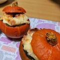 トーリ0928's cooksnap of when they made 坊ちゃんかぼちゃ丸ごとグラタン♫.