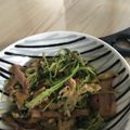 クックJW0WTZ☆'s cooksnap of when they made 8分でもう1品！豆苗とベーコン炒め.