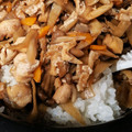 コハトヤ☆シンリ's cooksnap of when they made 簡単！美味しい♡鶏ごぼうの混ぜごはん。.