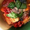 beroneete's cooksnap of when they made レンジで簡単⭐️ささみと茄子のトマト煮.