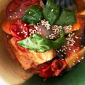 beroneete's cooksnap of when they made レンジで簡単⭐️ささみと茄子のトマト煮.