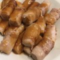 まいまい18's cooksnap of when they made こうや豆腐の煮物で簡単肉巻き.