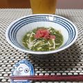 ダイナマイト漆黒's cooksnap of when they made 簡単✿えのき茸とめかぶのさっぱり梅醤油✿.