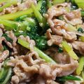 Aries☆K's cooksnap of when they made ご飯がすすむ★豚肉と小松菜のピリ辛炒め★.