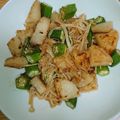 TOHFU55's cooksnap of when they made 冷めても旨い♡長芋とオクラのバタポン炒め.