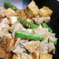 はふー！'s cooksnap of when they made ♪豚バラと厚揚げのしょうが焼き♪.