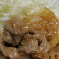 ぶんちょ♪'s cooksnap of when they made お弁当に！レンジで簡単、豚肉の生姜焼き！.