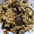 なみか☆'s cooksnap of when they made タレ1本で時短★ひき肉となすの甘辛炒め.