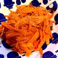 クックDD0A7K☆'s cooksnap of when they made 簡単！人参のきんぴら.