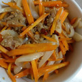 フカマチ's cooksnap of when they made 人参と玉ねぎとツナ☆きんぴら.