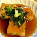 あんみちゅ's cooksnap of when they made ✿揚げ出し豆腐の甘酢あんかけ✿.