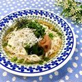 toraちゃん♪'s cooksnap of when they made 梅しそとしらすのぶっかけ素麺.