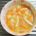 もぐ・ω・くま's cooksnap of when they made 具沢山の味噌汁④大根とじゃがいもの味噌汁.
