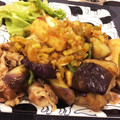 highorn's cooksnap of when they made 厚揚げとなすの油淋鶏.