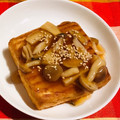 はろたろ's cooksnap of when they made 厚揚げきのこあんかけ.