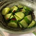MYクック☆'s cooksnap of when they made 簡単やみつき☆きゅうり.