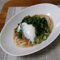 donuts★'s cooksnap of when they made 簡単アレンジ☆納豆オクラの冷やしそうめん.