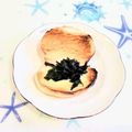 ももちゃんのれしぴ's cooksnap of when they made わかめトースト.