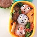しゅがーこっぷ's cooksnap of when they made キャラ弁:だんご３兄弟.