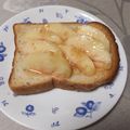 よちりん's cooksnap of when they made フレッシュ！白桃トースト.