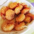 たぬたぬママ's cooksnap of when they made お弁当に♪エビのカリカリ＊カレー焼き.