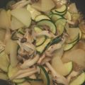 てちゅまる's cooksnap of when they made じゃが芋とズッキーニとしめじのポン酢炒め.