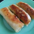 Ｍぱん's cooksnap of when they made そのままでおいしい☆豚肉とキャベツの春巻.