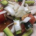 手抜きクック's cooksnap of when they made トマトとキュウリとタマネギの和マリネ.