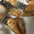 anemonenan's cooksnap of when they made サバ文化干しのカレー風味揚げ.