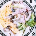 ひかりのママちゃん's cooksnap of when they made 牛乳で♡鶏と野菜の和風クリームスパゲティ.