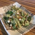 たれ目星人's cooksnap of when they made 暑い夏にピッタリ！オクラと茗荷の梅肉和え.